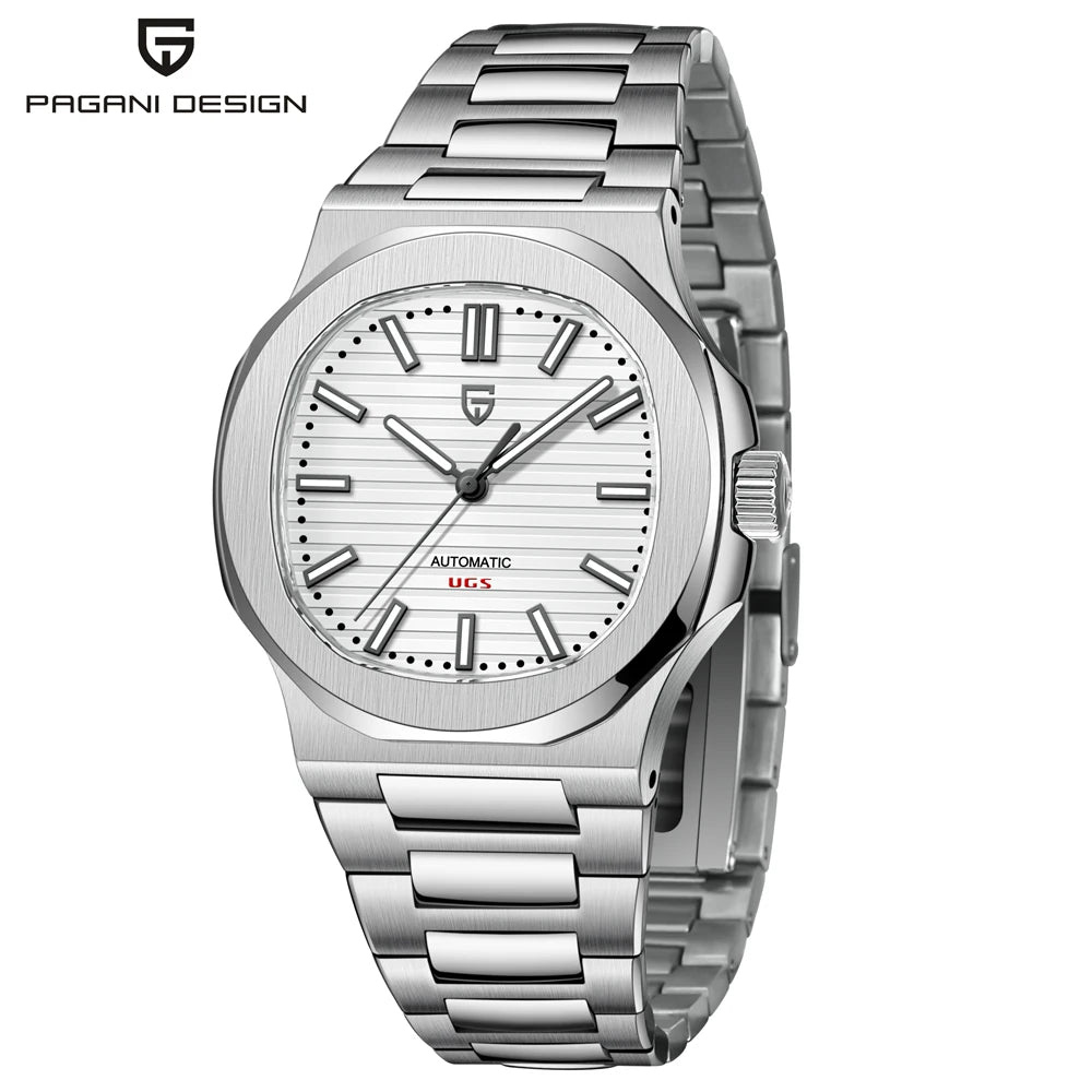 PAGANI DESIGN 2025 Men's Watches top brand Luxury Automatic Watch For Men Mechanical Wristwatch Stainless Waterproof Sapphire