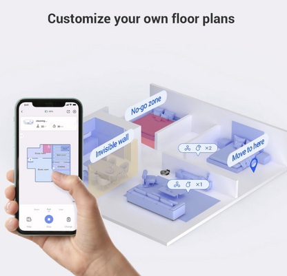 Robot Aspirador Ezviz CS-RE4P-PBT2