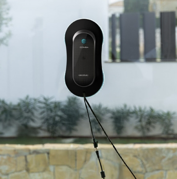 Cecotec Aspirador Limpiacristales Windroid 1090 Double Spray 72 W com app e comando