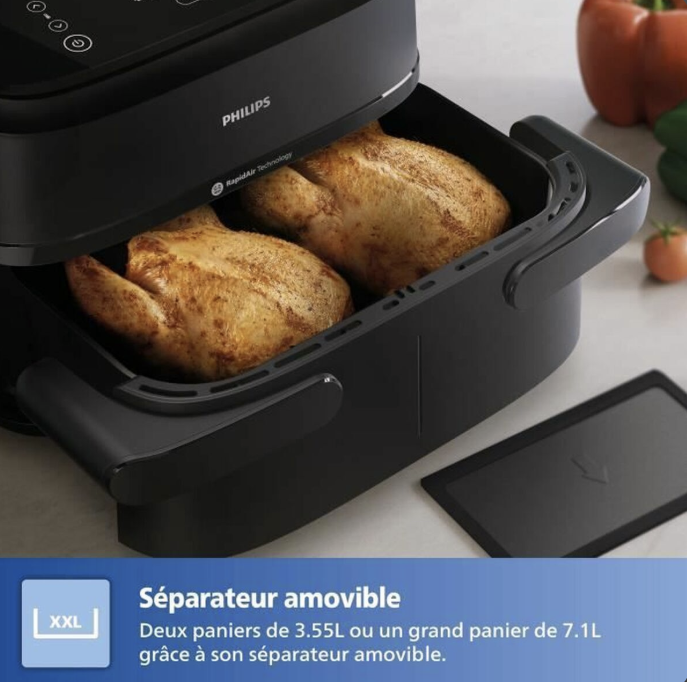 Fritadeira de Ar Philips Preto