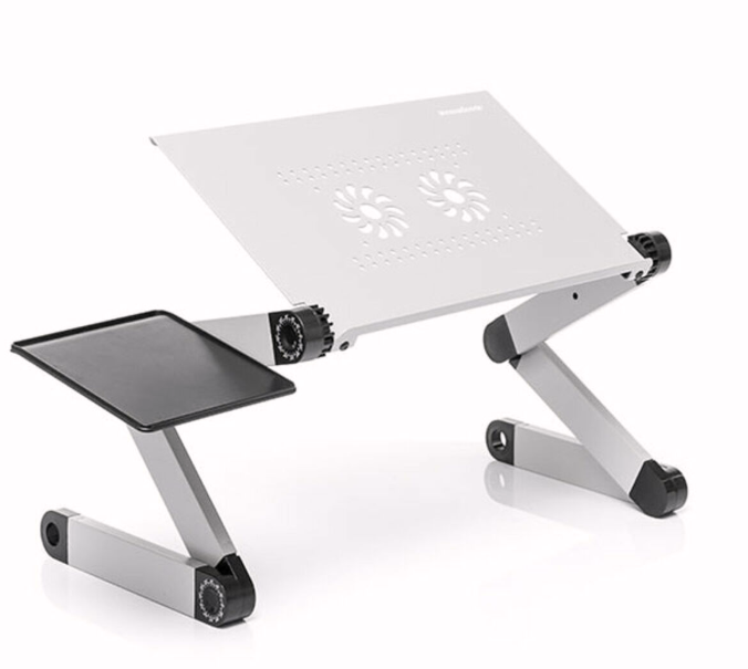 Mesa Multi-Posições Ajustável para Portáteis Omnible Iceberg V0103206 Alumínio (Recondicionado A)