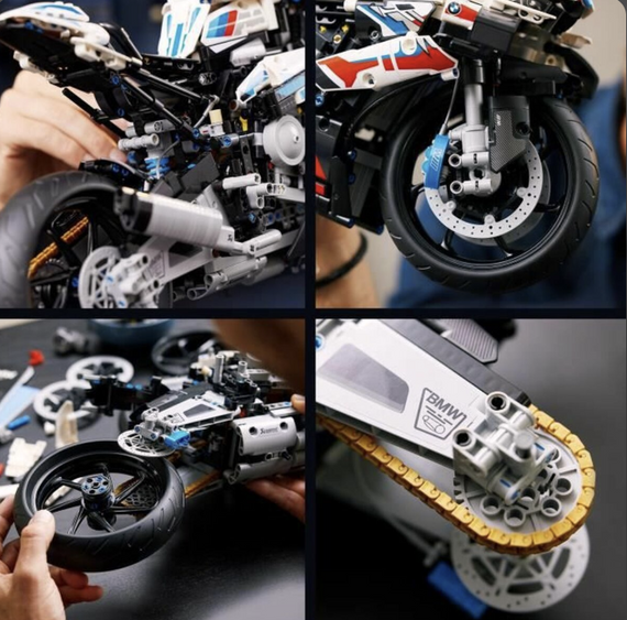 Jogo de Construção Lego Technic BMW M 1000 RR Motorcycle Multicolor