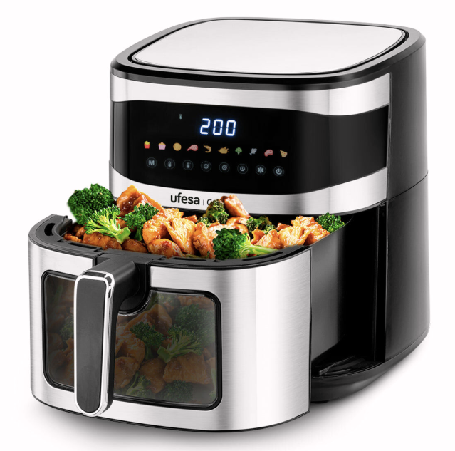 Fritadeira de Ar UFESA Cardinal Preto 1700 W 6 L