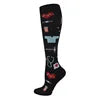 Wholesale 20-30mmhg Running Sport Socks Men Women Athletic Fun Stocking Knee High Nurse Compression Socks