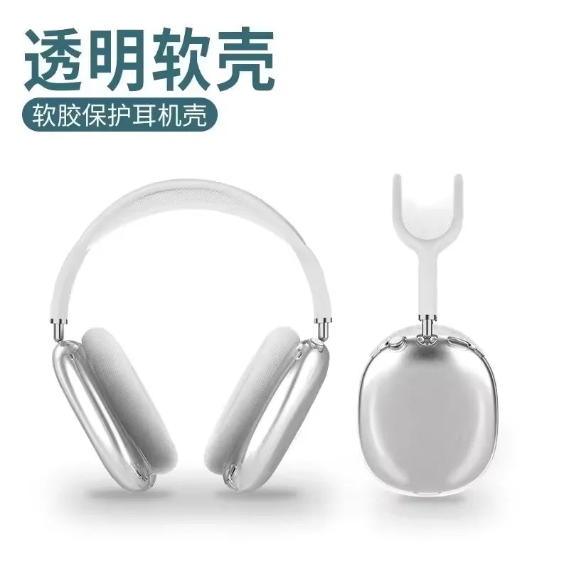 For Air Pods Max Headworn Bluetoothearphones Tpu Transparent Earphone Pro Tecto