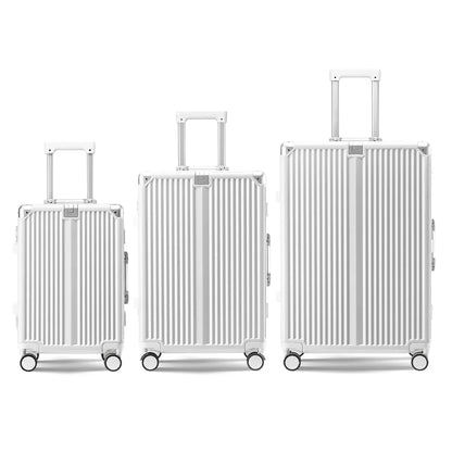3PCS Business Suitcases Luggage Set PC Suitcase Travel Trolley Case Spinner Wheels Rolling Baggage Luggage with Cup Holder