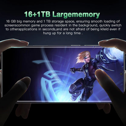 2023 Style Grids China Wholesale Personalizeds23 ultra 6.8inch Dual Sim Card Smartphone 5g Oem Mobile Phone Galaxie