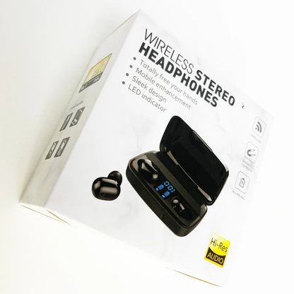White TWS ANC Earphones