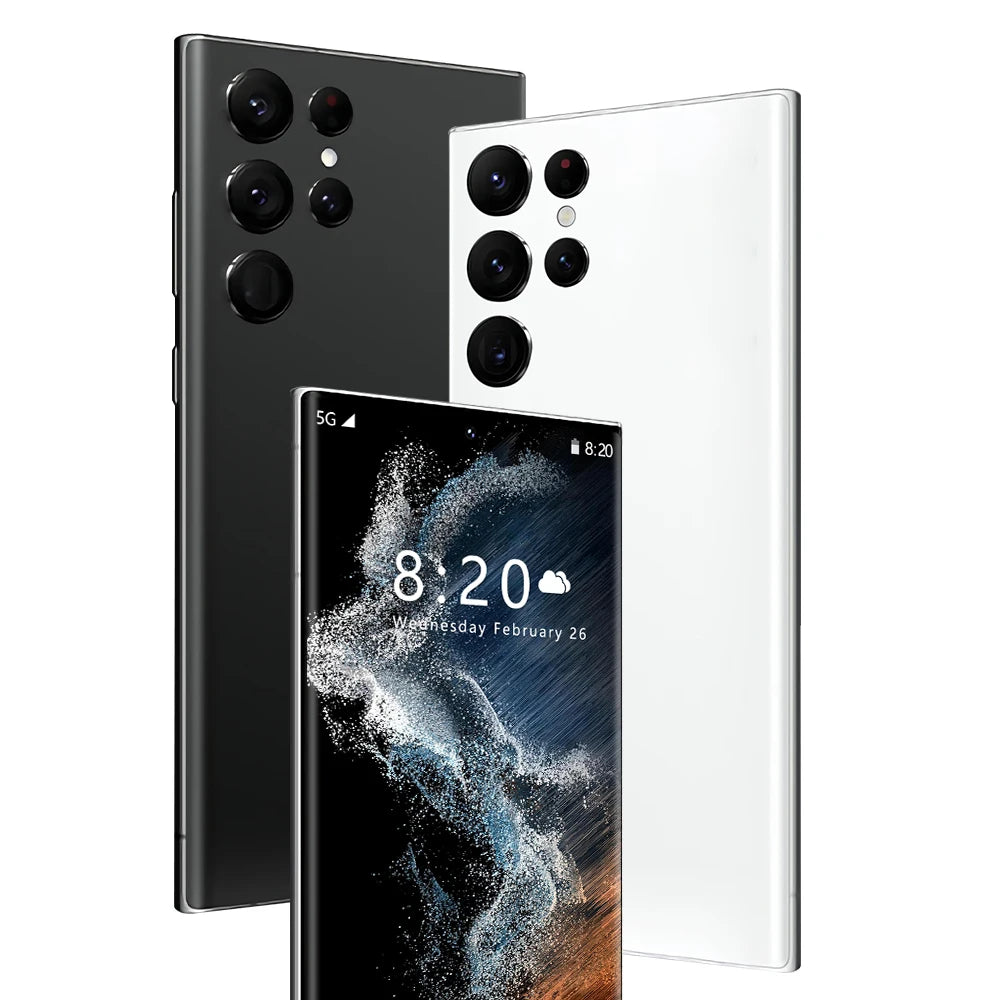 Galaxy S22 Ultra 16GB+1TB Smart Android Phone 6800mah 5G Dual SIM Dual Standby Unlocked Smartphone S22 ultra S22 ultra