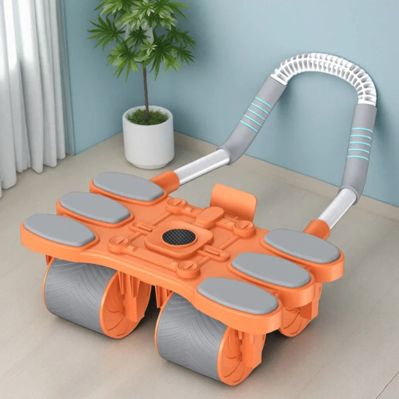 Wholesale High Quality New 4 Wheel Abdominal Wheel for Muscle Training Eva Slide Machine 4 Abdominal Ab Wheel Roller