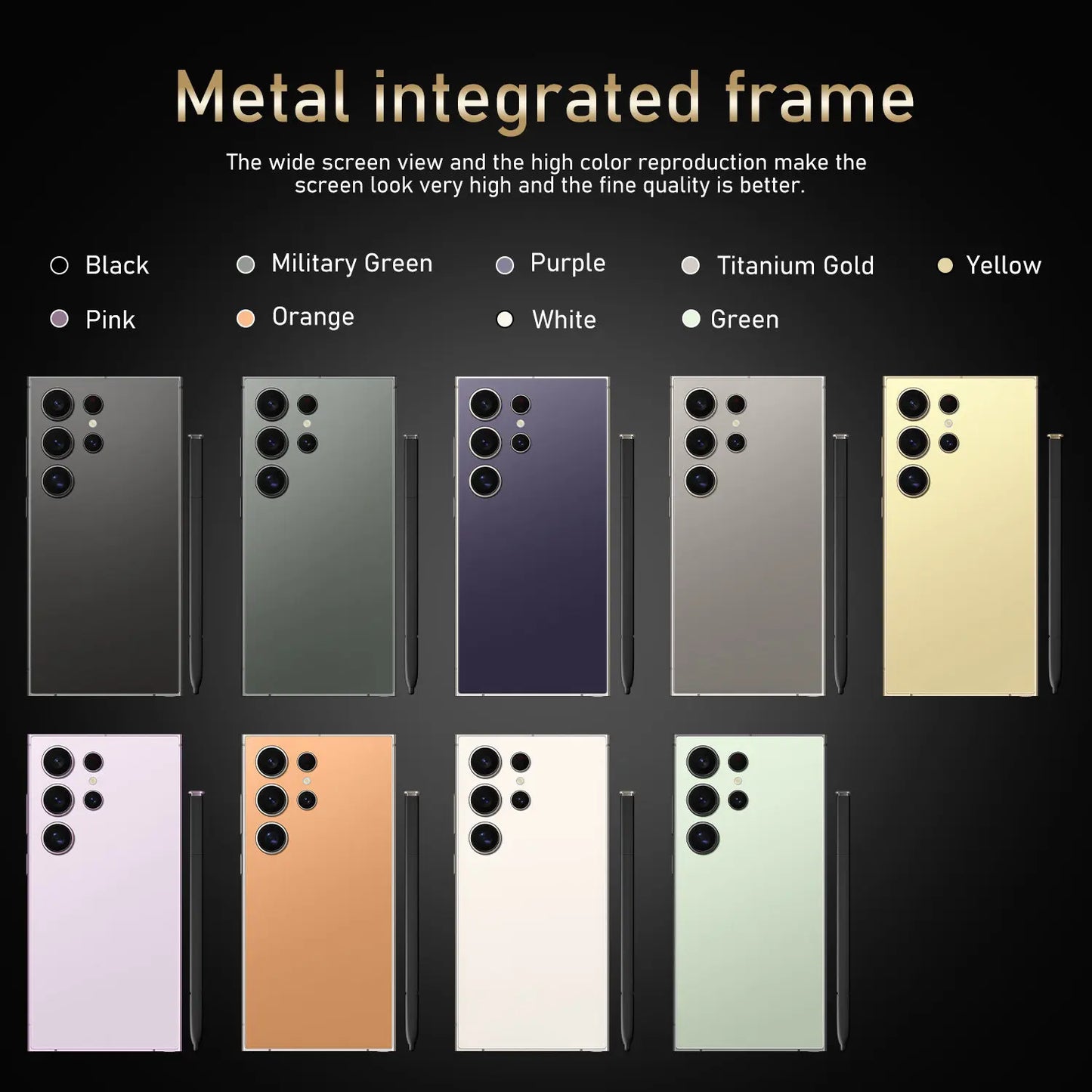 Smartphone Galaxy S25 Super 7.3 HD 5G, 16GB + 1TB, Dual SIM, 8000mAh, Câmaras 72MP + 108MP, Android Original.