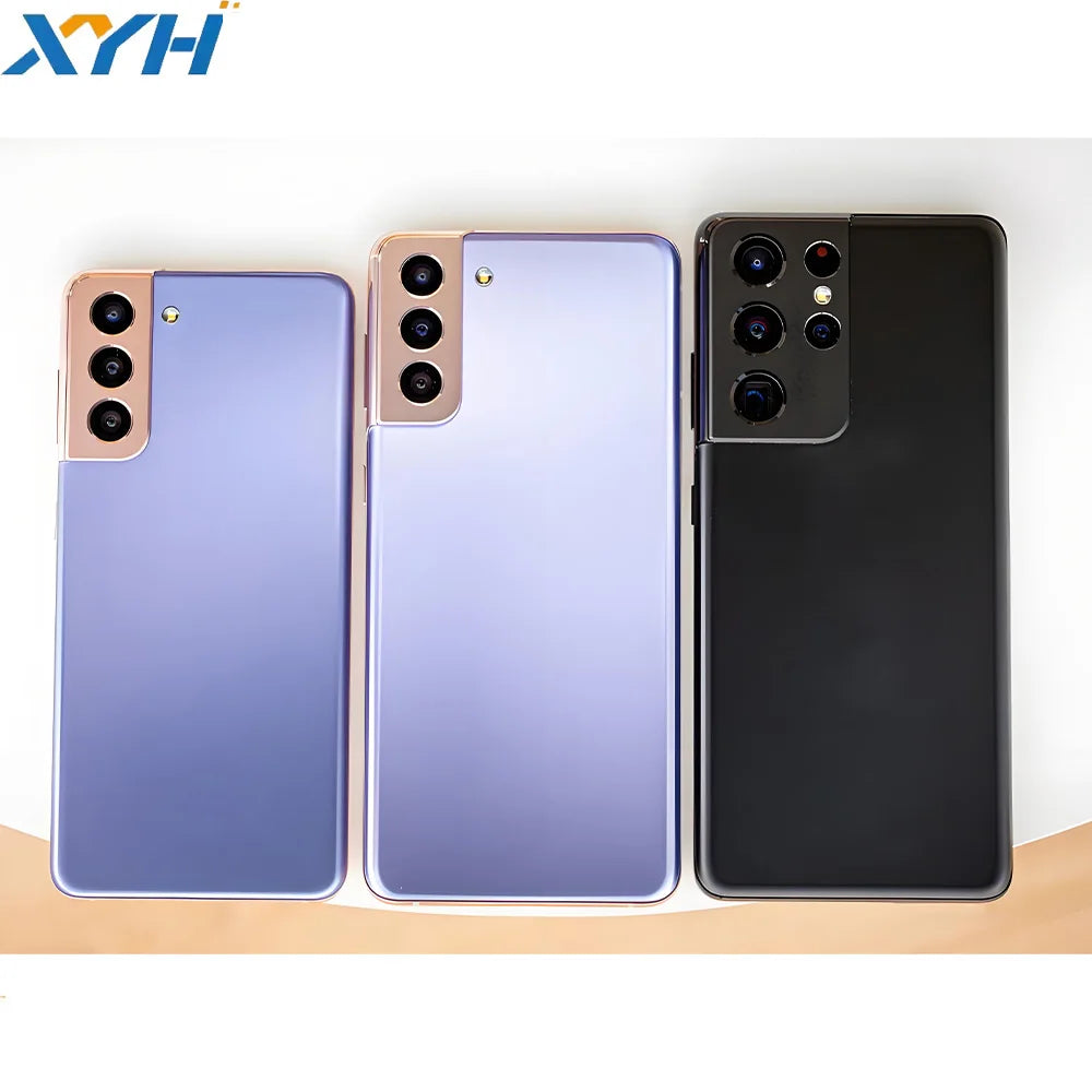 Telemóveis usados ​​originais em promoção: Samsung Galaxy S21+ desbloqueado, em segunda mão.