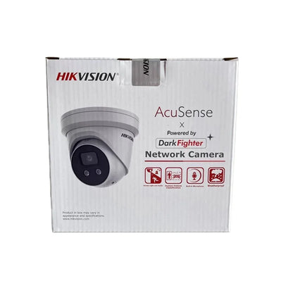 Hik Original Stock DS-2CD2387G2-LU 8MP 4K Full Color POE IP67 Built-in Mic ColorVu Turret Network CCTV Night Version NVR Cloud