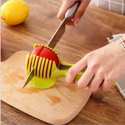 High Quality Wholesale Kitchen Tools Steel Vegetable Slicer Knife Lemon Tomato Potato Fruit Cutting Commercial Use Food Industry