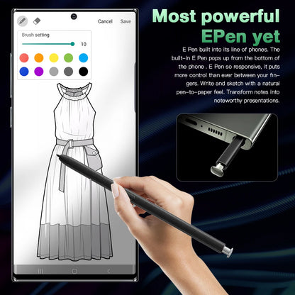 Smartphone S23 Ultra de 6,8 polegadas com Android 8.1, processador quad-core, ligação LTE, ecrã HD e 3+64 GB de armazenamento a um preço acessível.