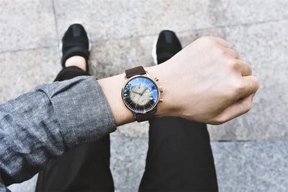 PAGANI DESIGN 2025 New Luxury Fashion Sapphire Japan VK67 Mens Watches Quartz Pointer Chronograph Waterproof Wrist Accessories