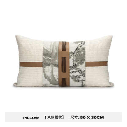 Yuanhee square Pillow Cushion Suitable for Hotel Model Room Living Room Bedroom Home Decorative Combination Pillow Cushion Set