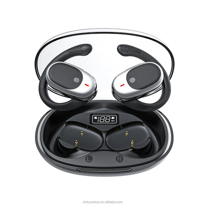 New Arrivals Audifonos Open-Ear Gaming Headphones High Bass Earbuds Digital Display Battery TWS Wireless Earphones