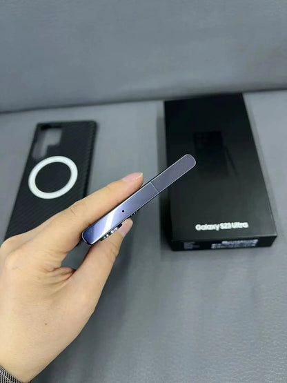 HiCyber Second-hand Smartphones Wholesale for Galaxy S23 Ultra 5G Unlocked US Version Single card slot