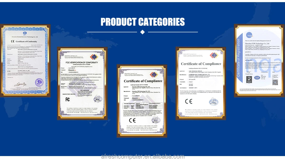 24"27''Inch Curved 8gb16gb32gb Ram 512 Gb Ssd Core I7 I5 I3 Processor All in One Desktop Computer All in One Pc for Supermarket