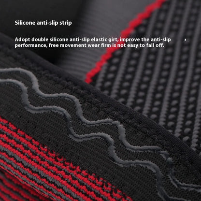 Men Women's Sports Nylon Knee Pads Flexible Football Protective Gear with Compression Leg Guards Elbow Straps for Cycling Gym