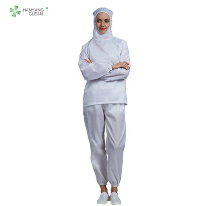 H-1122 Autoclavable Clean Room Reusable Washable Clothing Esd Anti Static Coverall