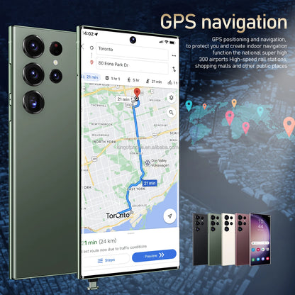 Hot Selling Unlocked 7.3-Inch for Gal Axy S24 Ultra 4G Smartphone 512G Android Phone with 108MP Rear Camera CDMA and LTE Cell