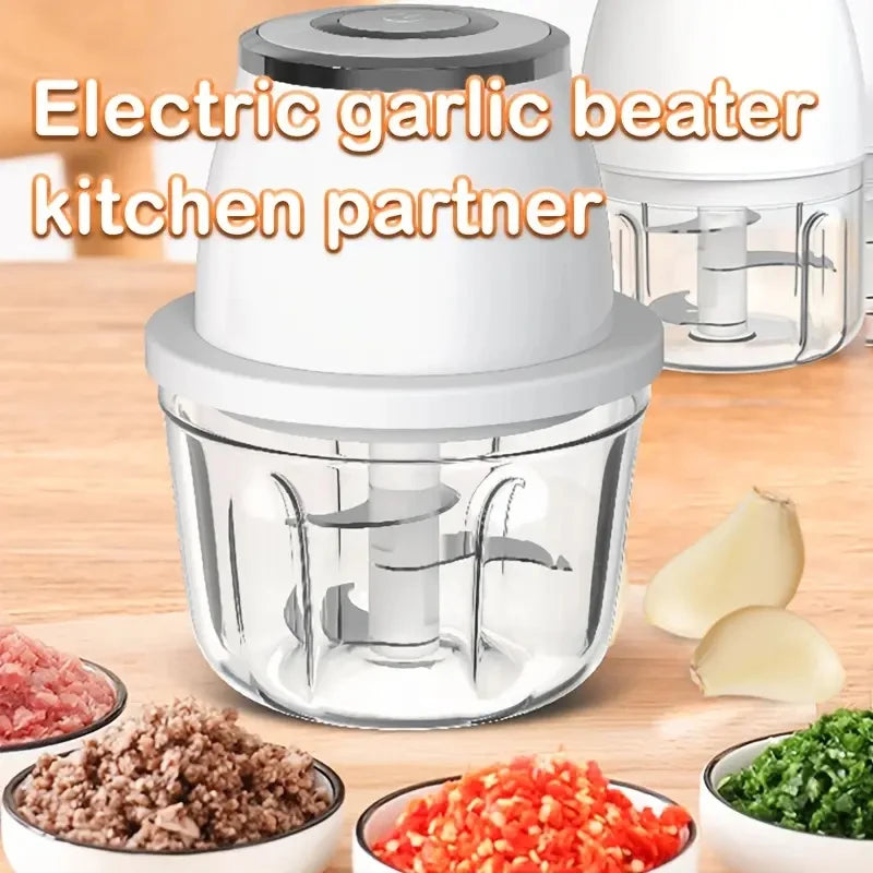 Portable Mini Electric High-Power Household Cooking Machine Multifunctional Small Automatic Meat Vegetable Fruit Vegetable Tools