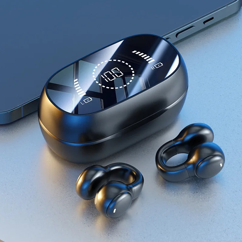 White TWS ANC Earphones