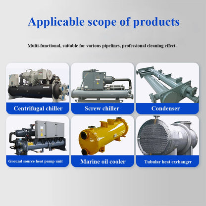 Good Quantity Boiler Cleaning Equipment for Cleaning Heat Exchanger Tubes,High Efficiency Best Price Mini Condenser