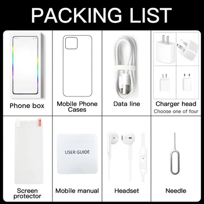 2023 Style Grids China Wholesale Personalizeds23 ultra 6.8inch Dual Sim Card Smartphone 5g Oem Mobile Phone Galaxie