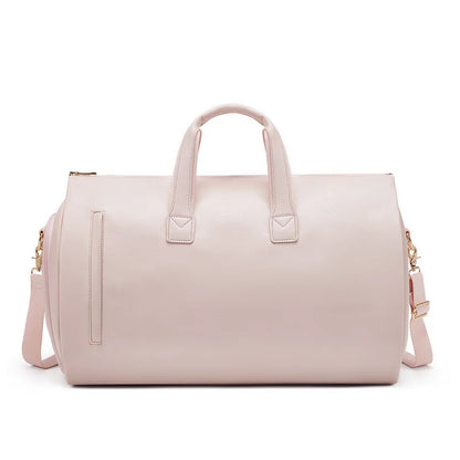 Wholesale Outdoor PU Leather Luggage Travel Bag Business Suit Bag Men Duffel Travelling Bag