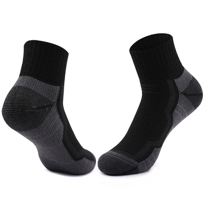 Factory Direct Custom Color Merino Wool Winter Sports Ankle Socks High Quality Men Women