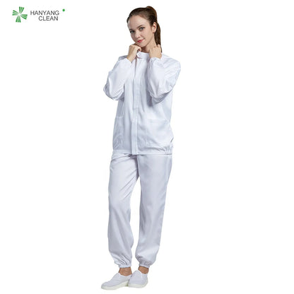 H-1106WF Food Processing Plant Worker Uniform Beverage Snack Additives Fruit Preserves Jams Flour Coffee Tea Process Clothes