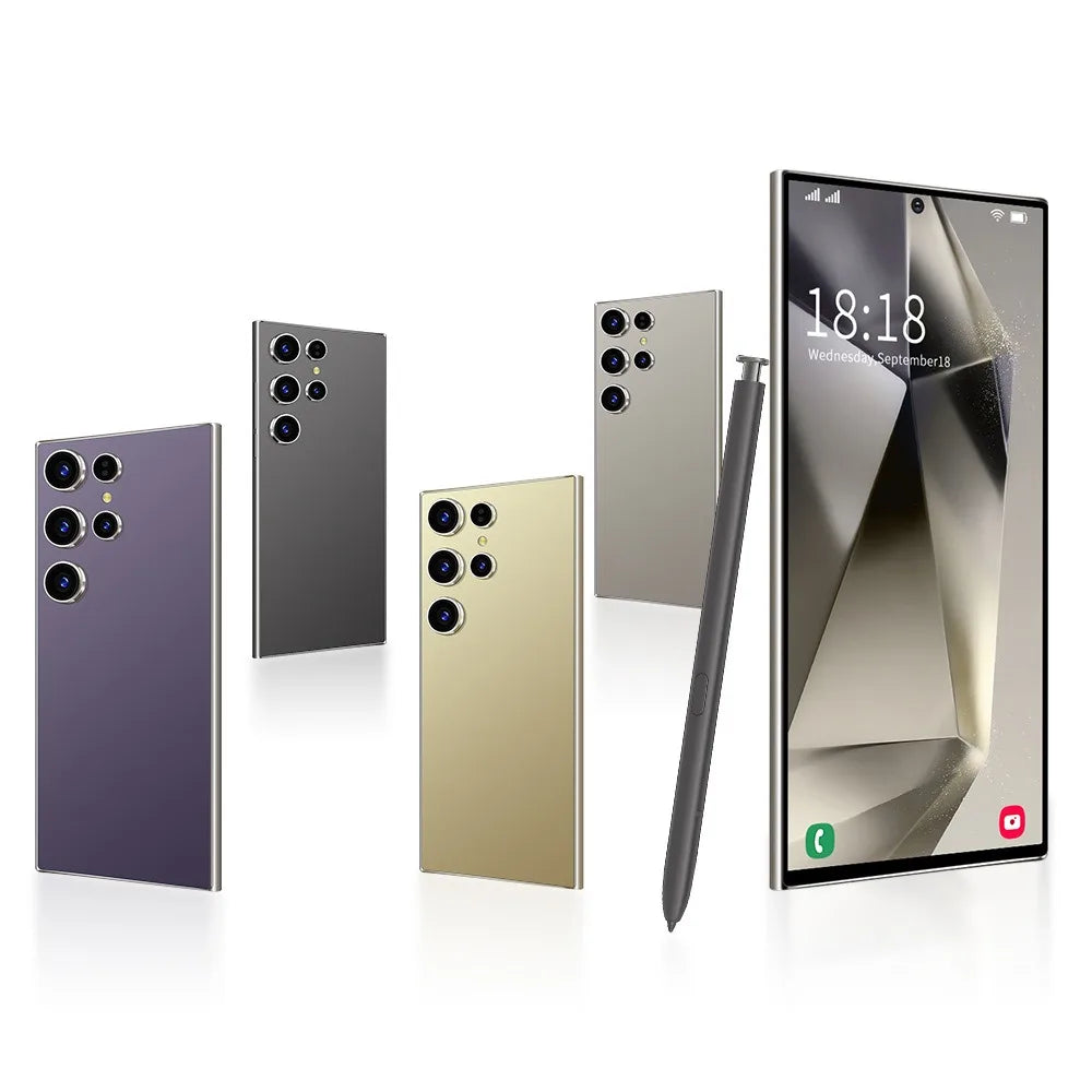 Recomendo vivamente o smartphone Galaxy S24 Ultra com 16 GB de RAM e 1 TB de armazenamento, ecrã de 7,3 polegadas, desbloqueado, com S-Pen, 4G, Wi-Fi e sistema Android (S23/S24).