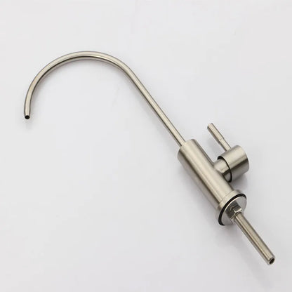 High Quality 304 Stainless Steel Lead-Free RO Water Faucet Reverse Osmosis Filter Brushed Kitchen Sink Purifier Modern Design