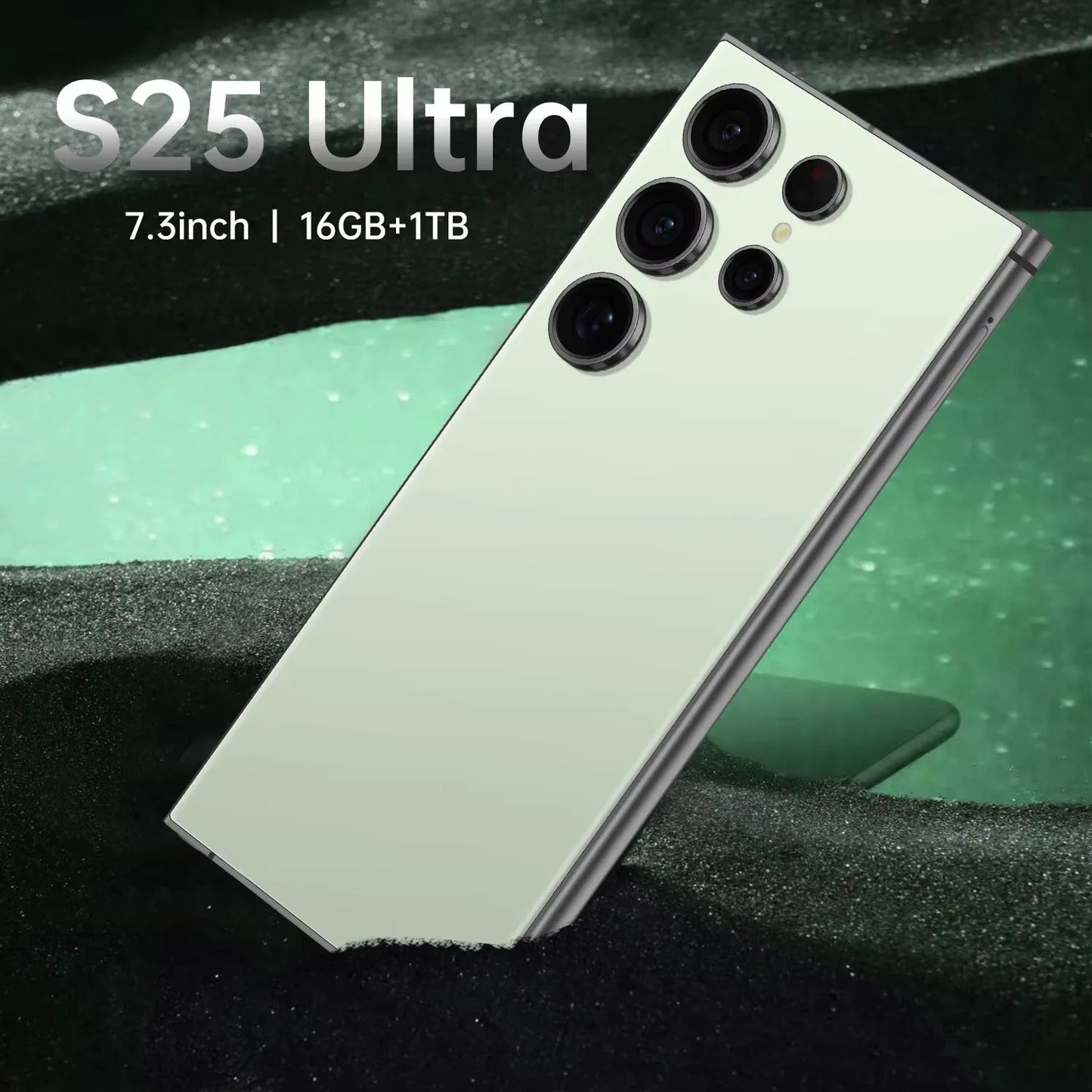 Smartphone Galaxy S25 Super 7.3 HD 5G, 16GB + 1TB, Dual SIM, 8000mAh, Câmaras 72MP + 108MP, Android Original.