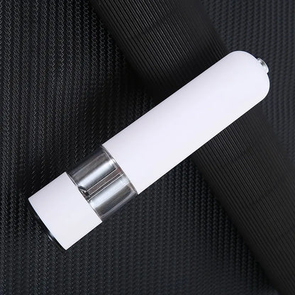 Moinho de especiarias para cozinha, automático, por indução, em aço inoxidável, alimentado por bateria, para pimenta e sal.