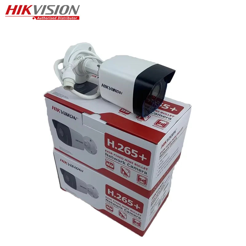 Hikvision 30m IR Bullet 4MP DS-2CD1043G0-I Indoor Pan-Tilt Motion Detection DVR Offering After-sales Support IP67 Network Camera