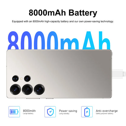 New Nfc Accessoires Small Device Latest Galaxie White Cellphones Originais Folding S25Ultra 5g-smartphone Mobile 5g