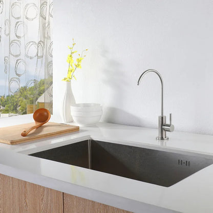 High Quality 304 Stainless Steel Lead-Free RO Water Faucet Reverse Osmosis Filter Brushed Kitchen Sink Purifier Modern Design