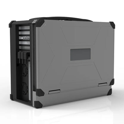 17.3 Inch Triple-screen Rugged All-in-one Industrial Laptop Support Win10/11 Linux System Rugged Notebook  Laptop Toughbook