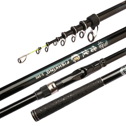 2025 Upgrade Fast Performance Carbon Sea Rod for Carp Fishing New Model with Soft-Tipped Rock &amp; Rubber Handle for Bottom Fishing
