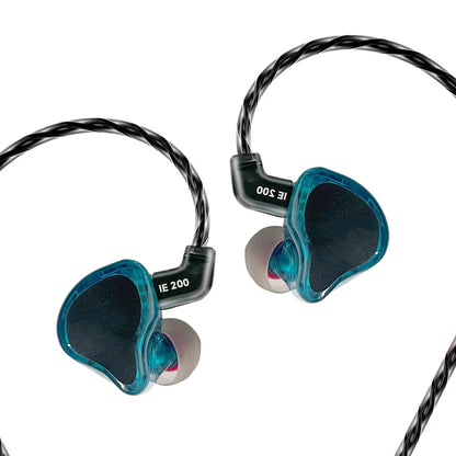 IE200 In-Ear Pro HIFI Monitor Earphones, Noise Reduction, Live Feedback, Ergonomic Design, Comfortable Fit