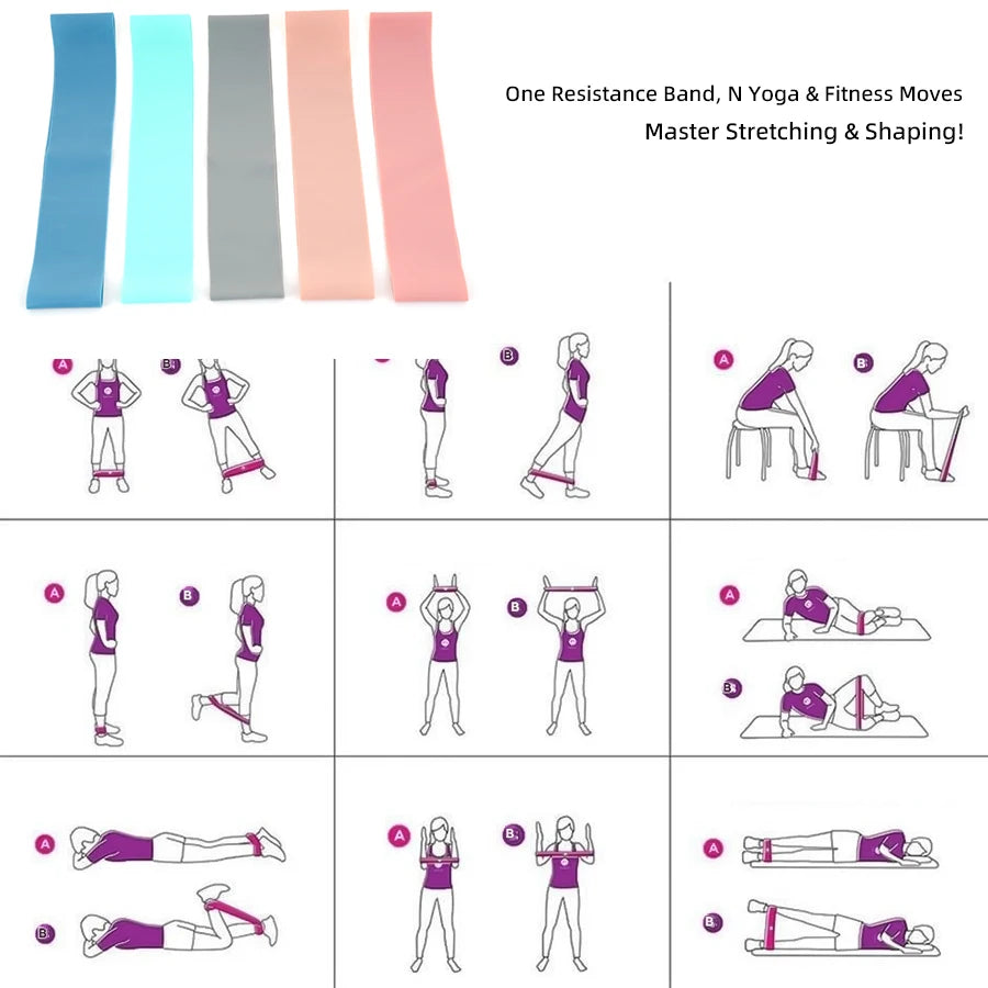 Professional Resistance Band  Set - Suitable for Home Gyms and Strength Training Sports Bands