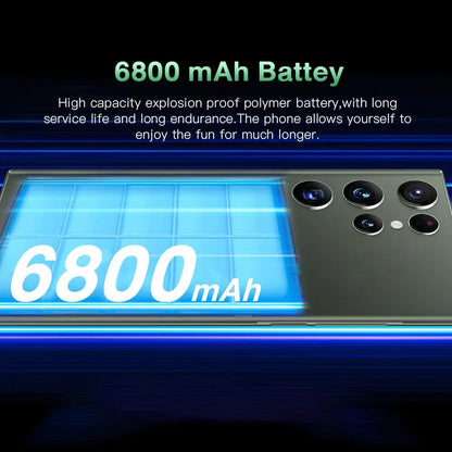 2023 Style Grids China Wholesale Personalizeds23 ultra 6.8inch Dual Sim Card Smartphone 5g Oem Mobile Phone Galaxie