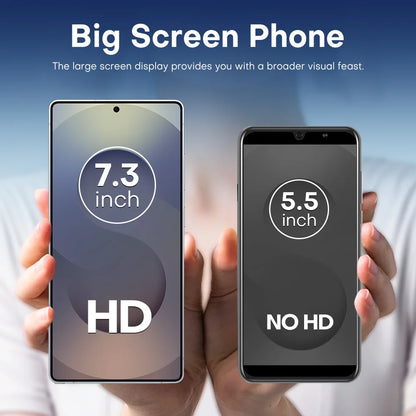 2025 New Design Fold S25 Ultra 5G Android 14 Smart Phone Hot Selling 16+1TB Huge Memory CDMA LTE Cellular Global Version English