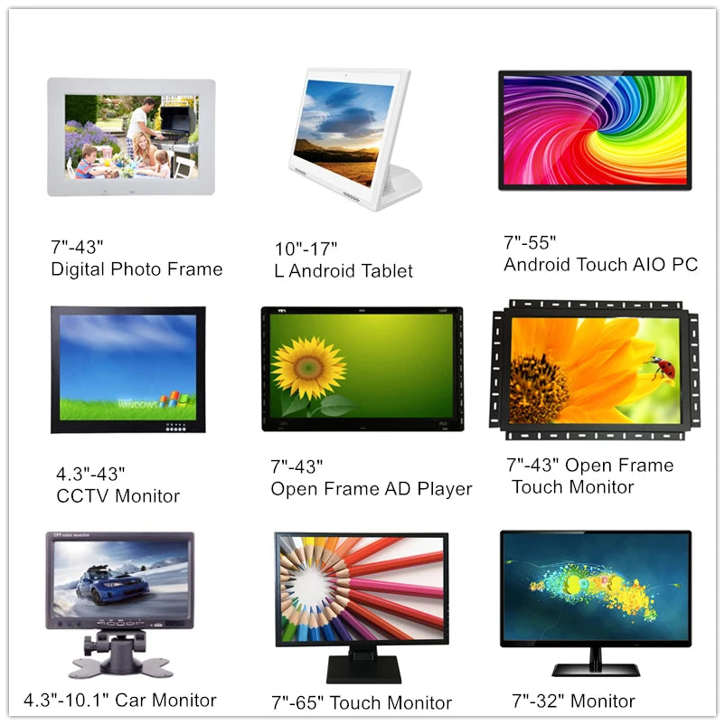 Bulk 43 Inch Industrial RK3288 Touch Screen Tablet AIO Touchscreen Desktop