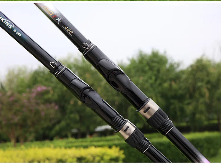 2025 Upgrade Fast Performance Carbon Sea Rod for Carp Fishing New Model with Soft-Tipped Rock &amp; Rubber Handle for Bottom Fishing