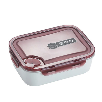 School Office Reusable Microwaveable Meal Prep Food Storage Container BPA-free PP 3 Compartment Plastic Bento Lunch Box for Kids